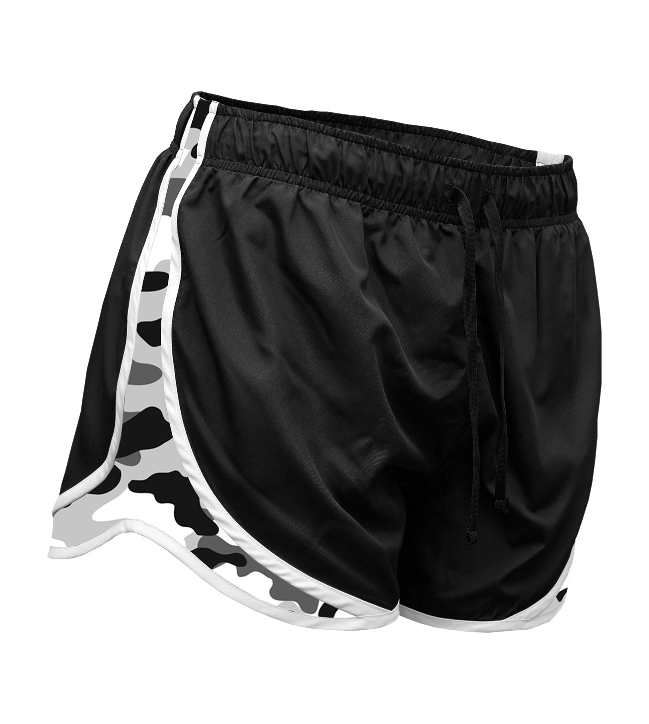 Ladies/Girls Camo Running Shorts