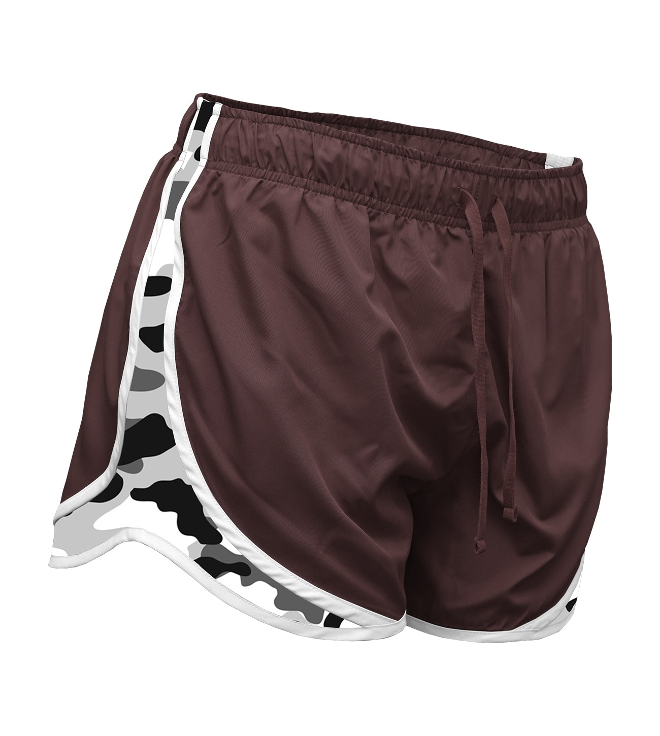 Ladies/Girls Camo Running Shorts