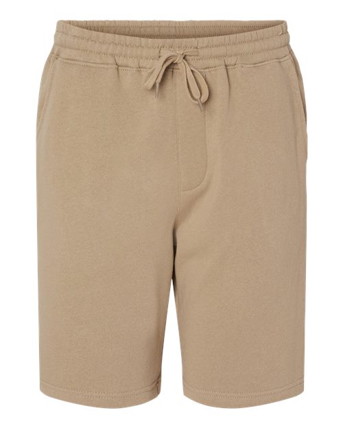 Fleece shorts with pockets