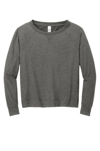 Ladies Featherweight French Terry Crewneck