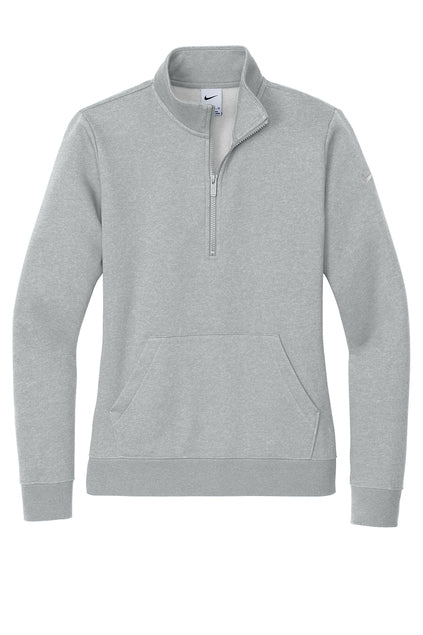 Ladies NIKE Club Fleece 1/2 Zip Sweatshirt