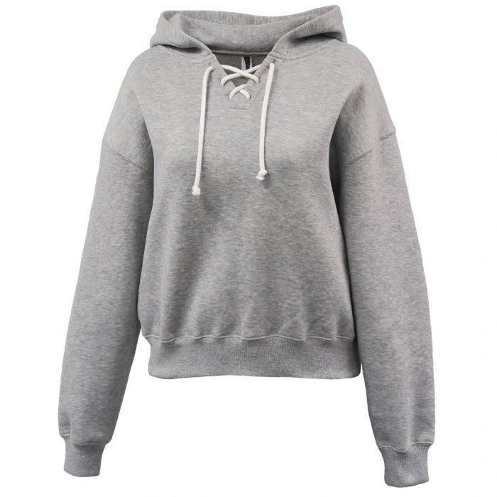 Ladies Lace-Up Hoodie