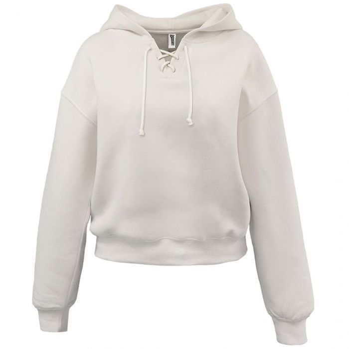 Ladies Lace-Up Hoodie