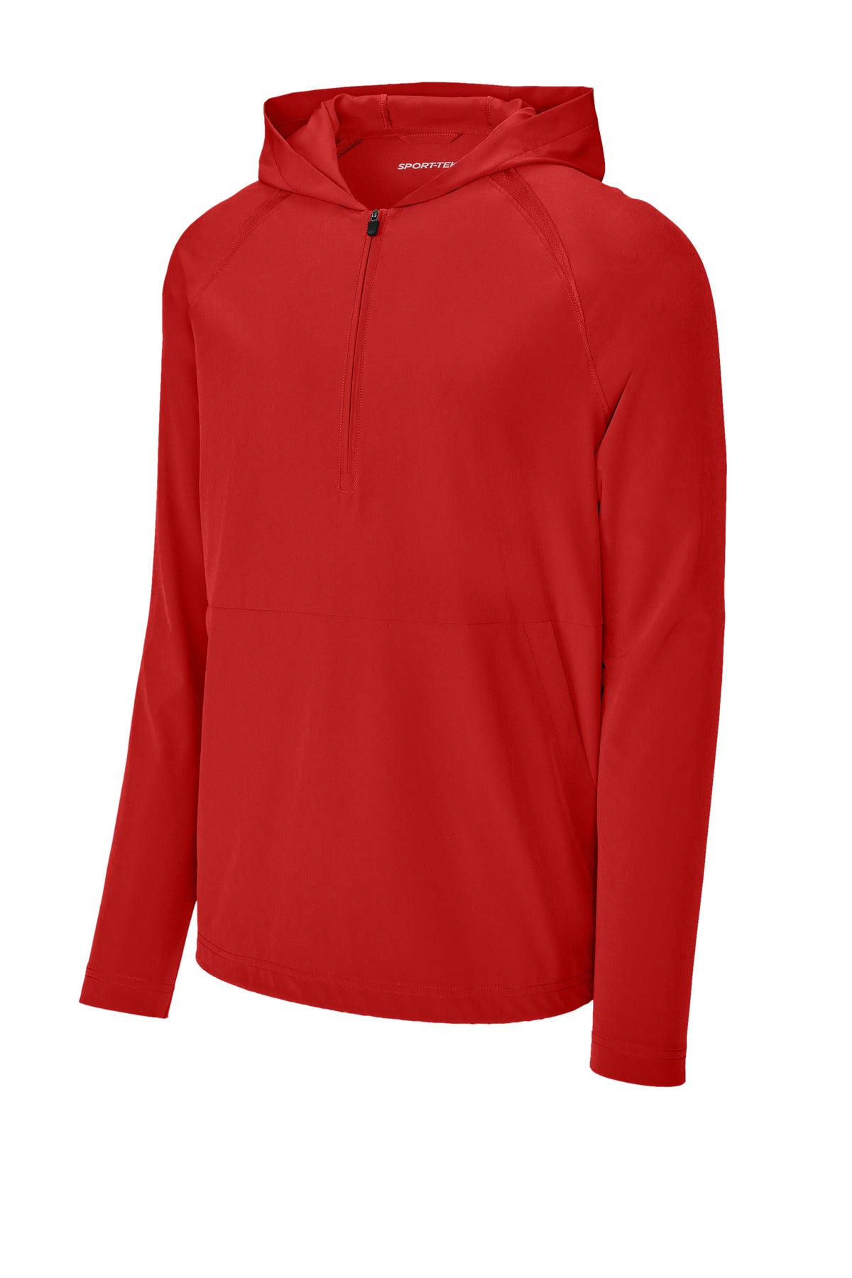 Repeat 1/2-Zip Long Sleeve Hooded Jacket