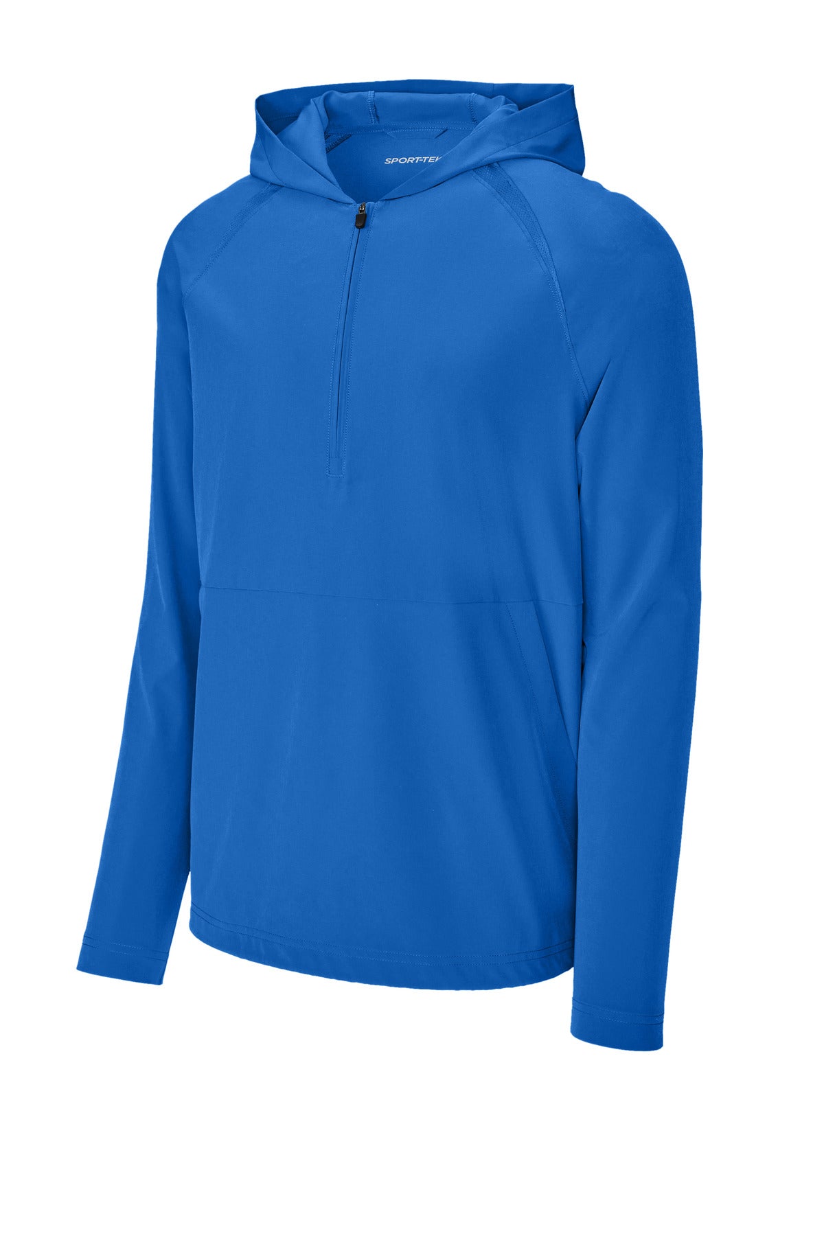 Repeat 1/2-Zip Long Sleeve Hooded Jacket