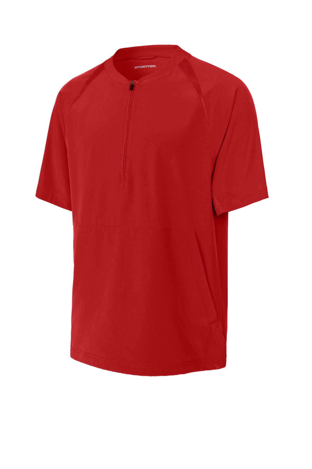 Repeat 1/2-Zip Short Sleeve Jacket