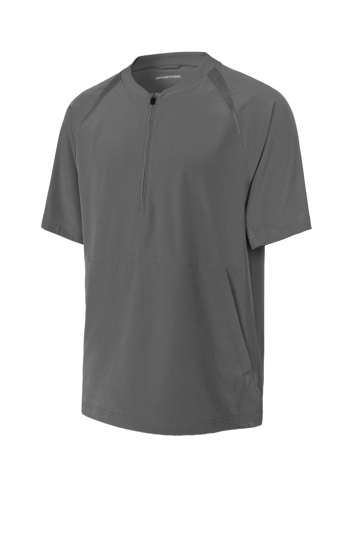 Repeat 1/2-Zip Short Sleeve Jacket
