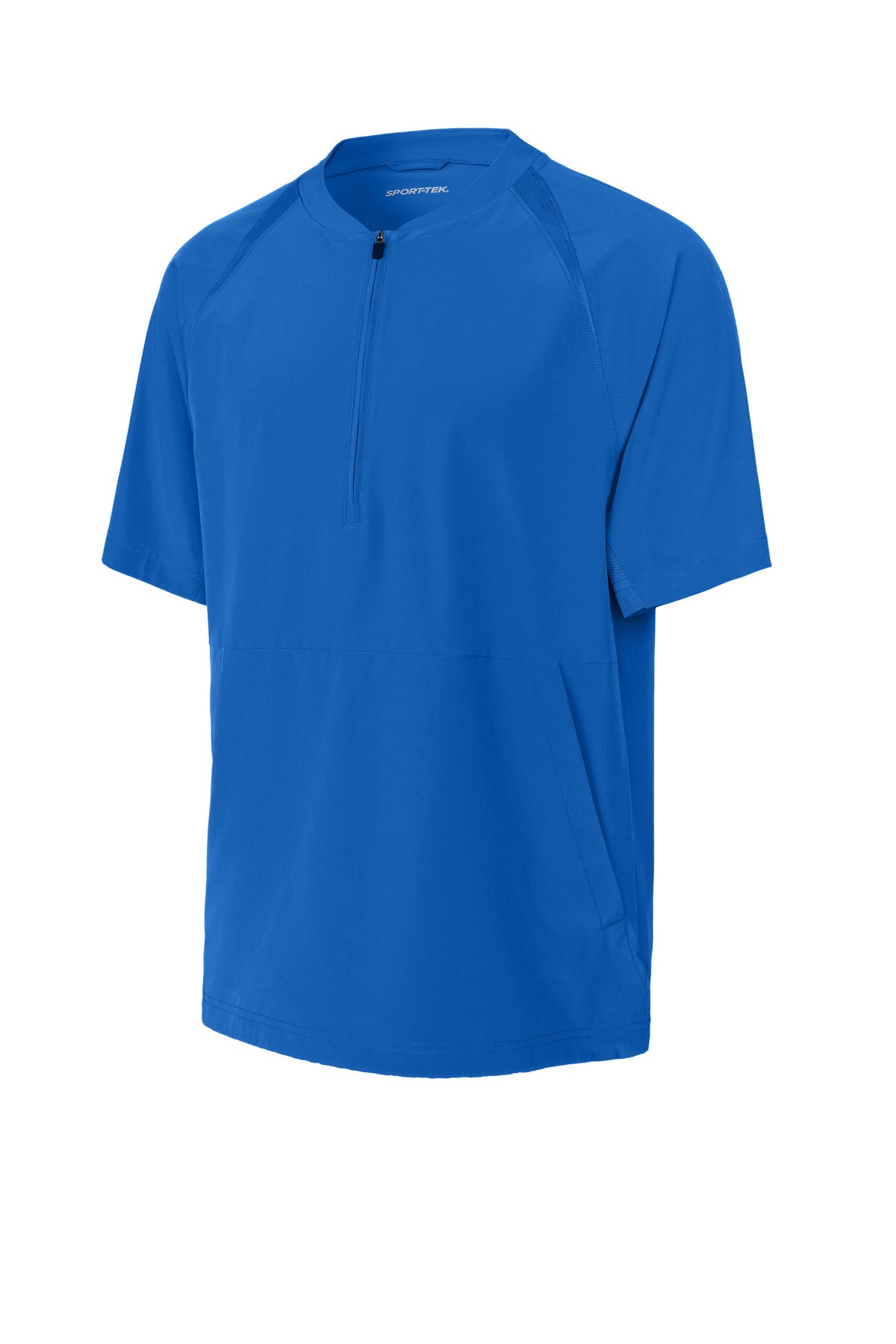Repeat 1/2-Zip Short Sleeve Jacket