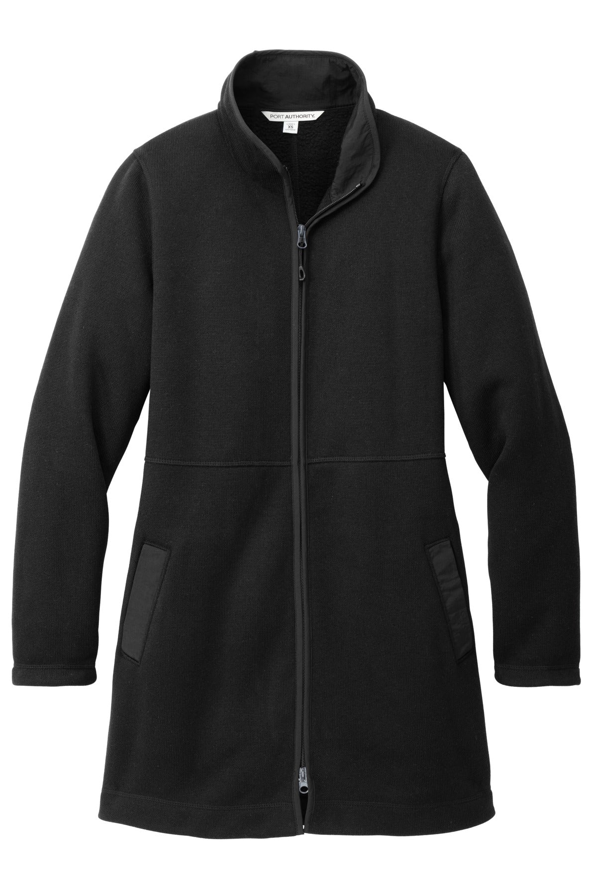Ladies Arc Sweater Fleece Long Jacket