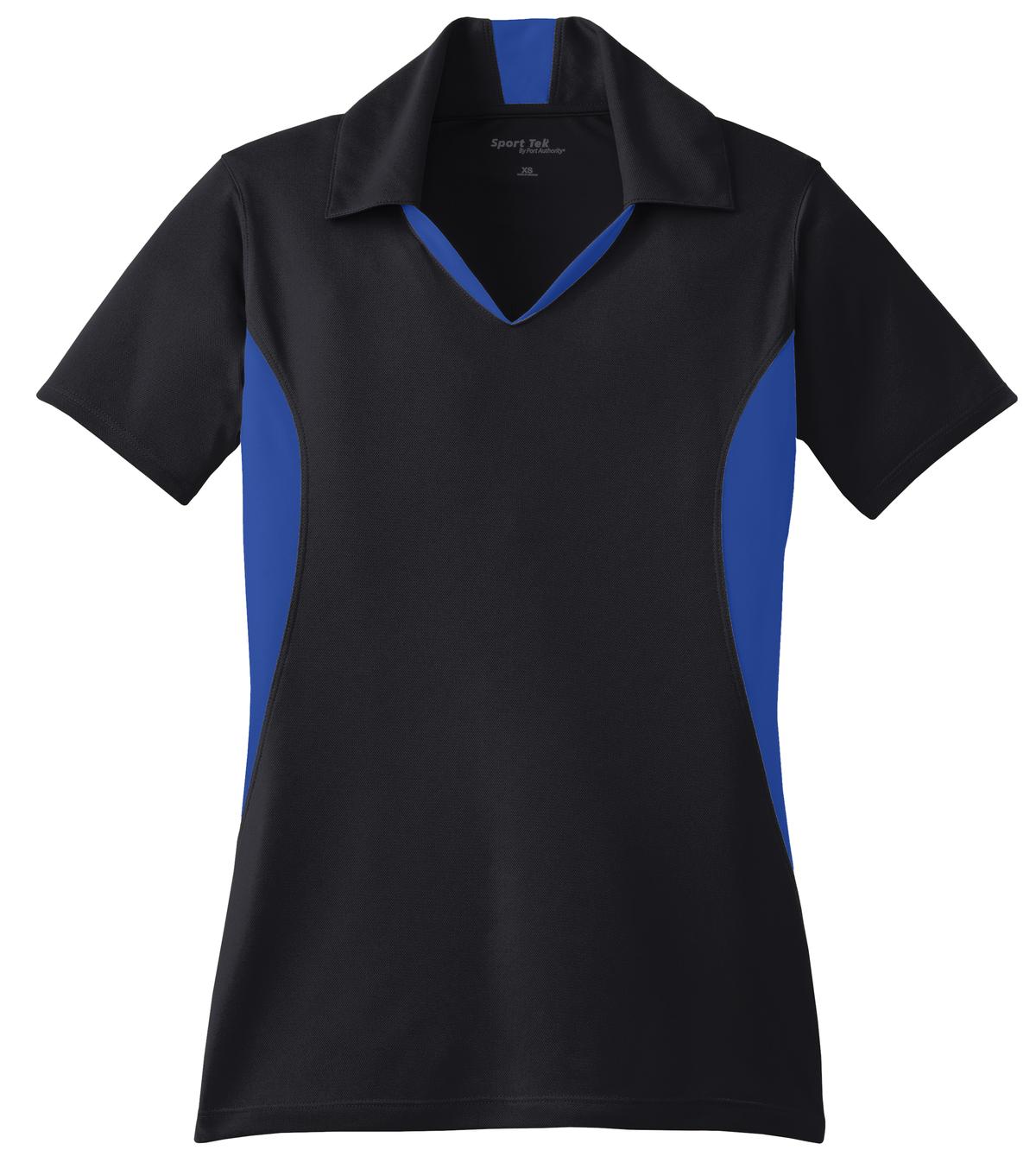 Ladies Performance Side Blocked Polo