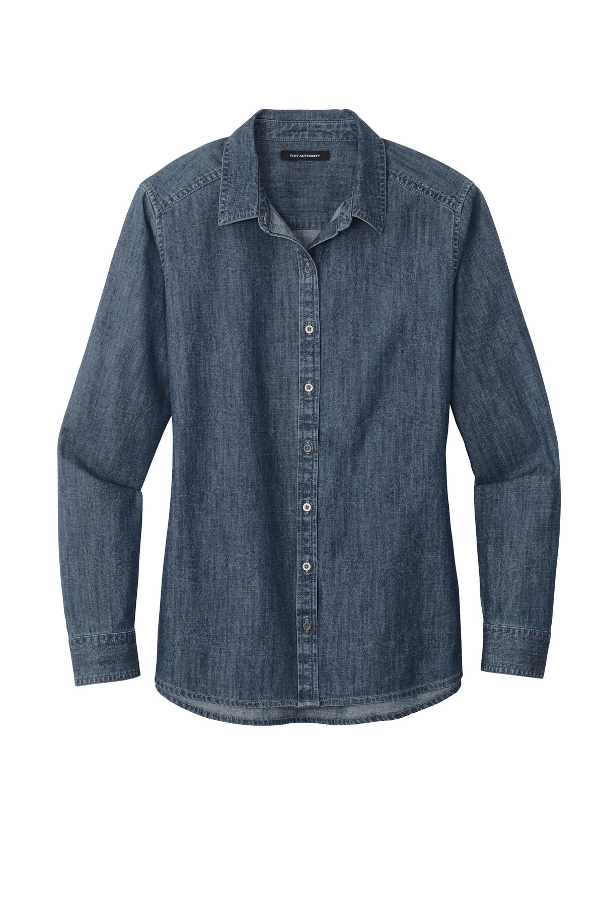 Ladies Long Sleeve Perfect Denim Shirt