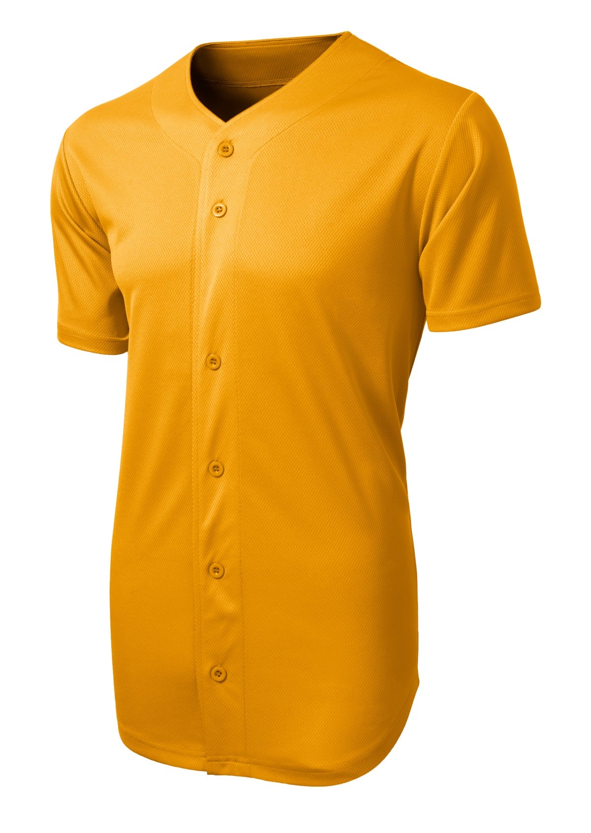 Mesh Full-Button Jersey