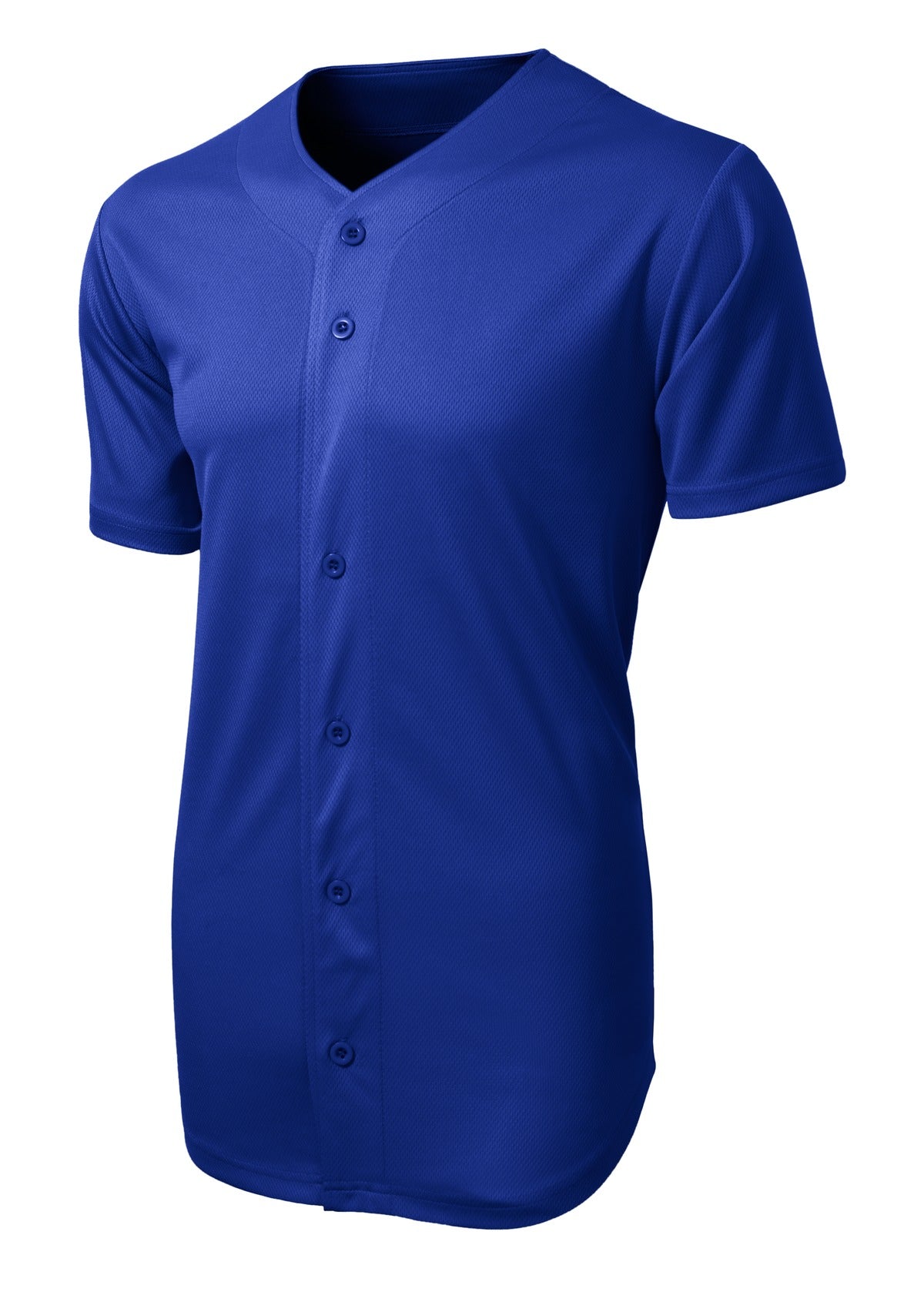 Mesh Full-Button Jersey