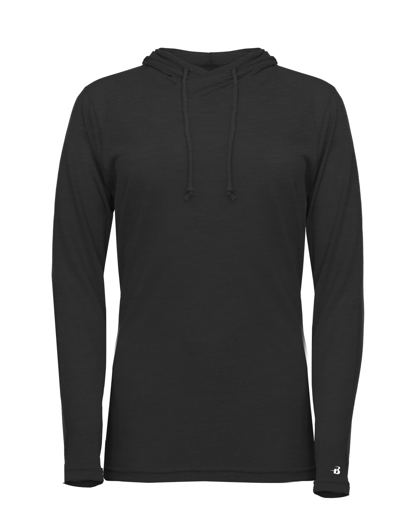 Ladies Triblend Hooded Long Sleeve T