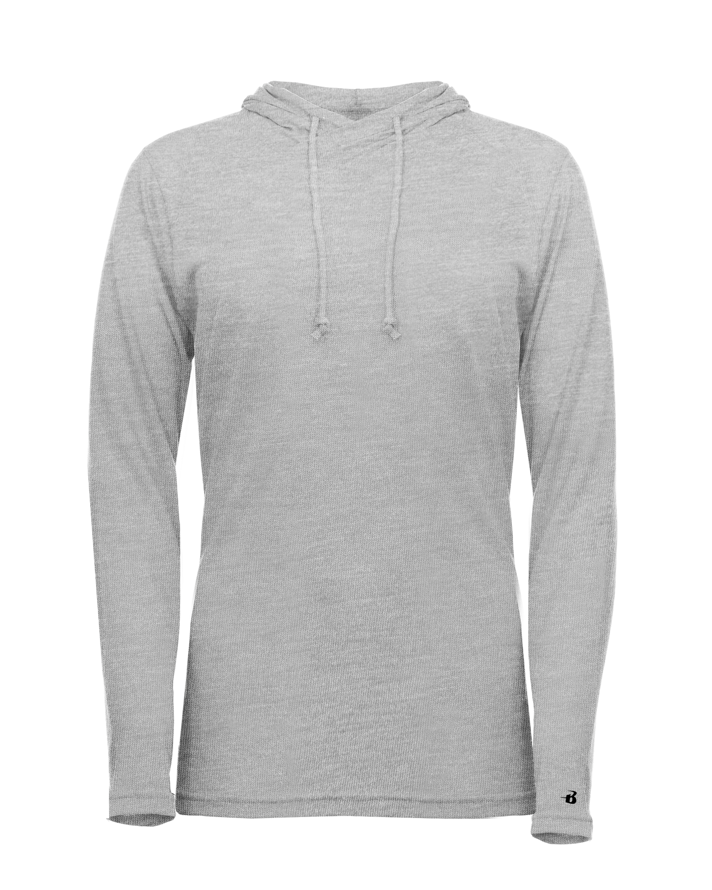 Ladies Triblend Hooded Long Sleeve T