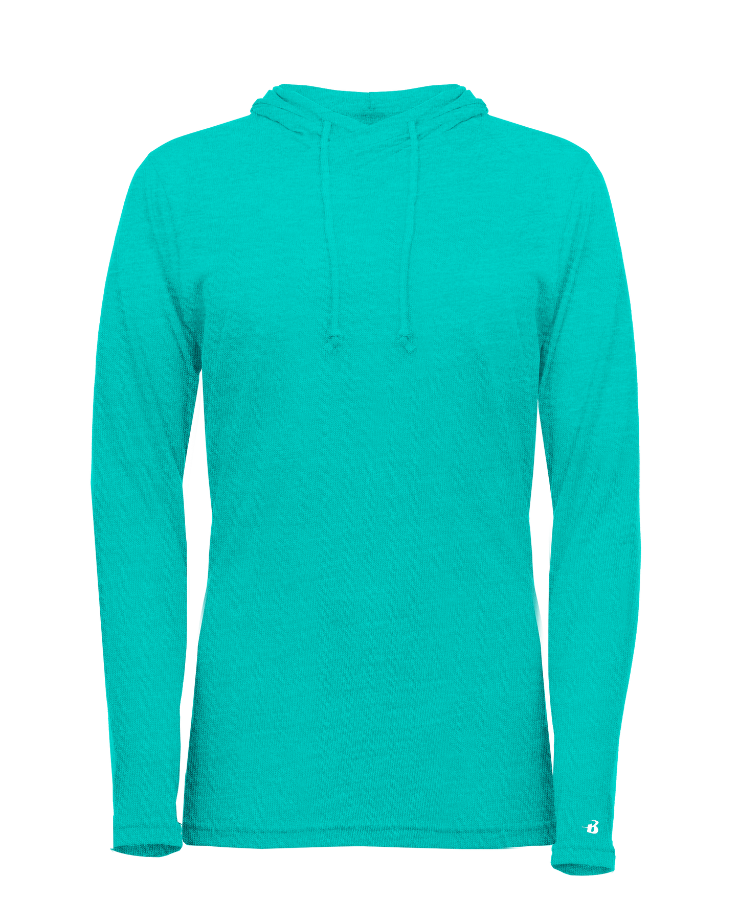 Ladies Triblend Hooded Long Sleeve T