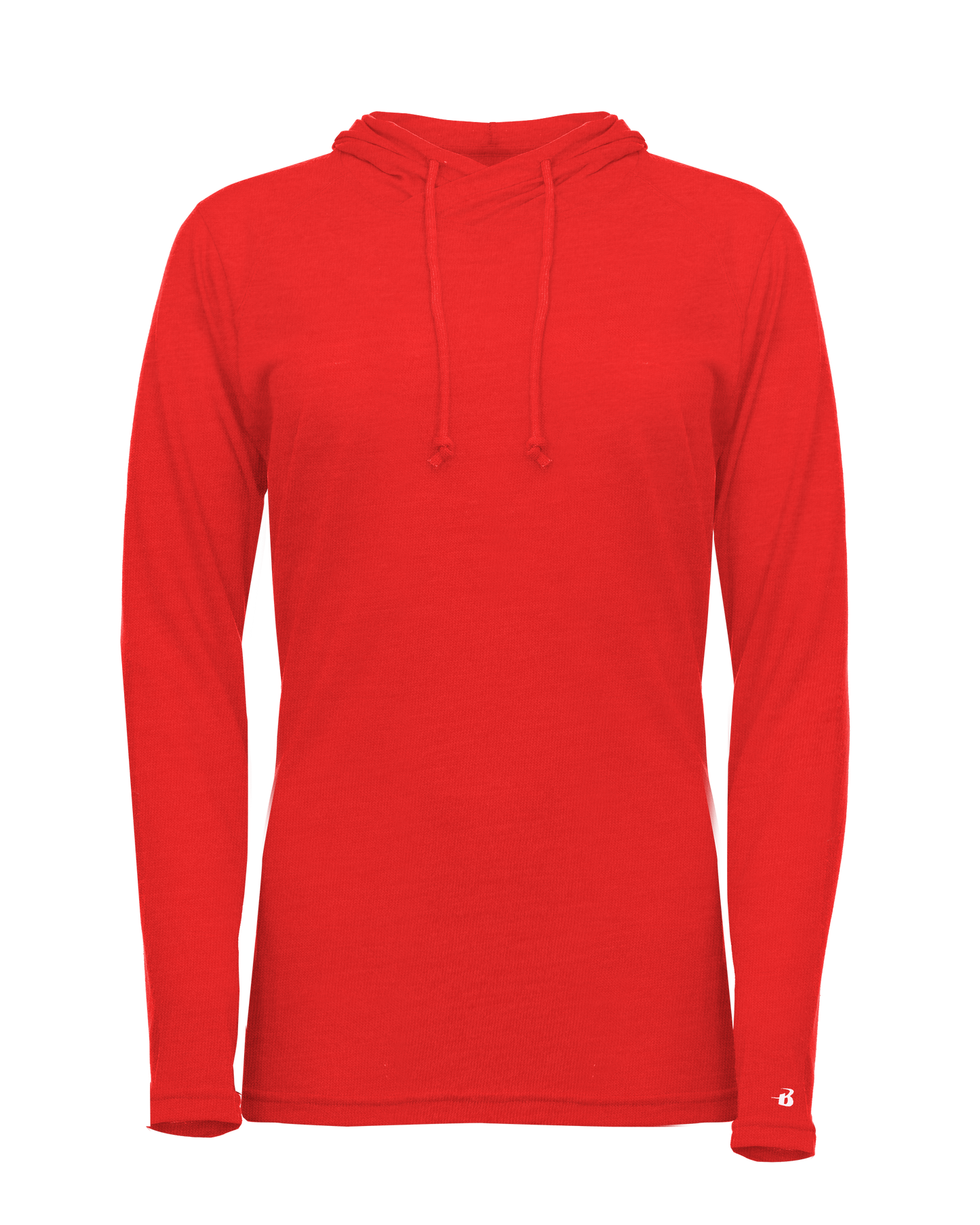Ladies Triblend Hooded Long Sleeve T