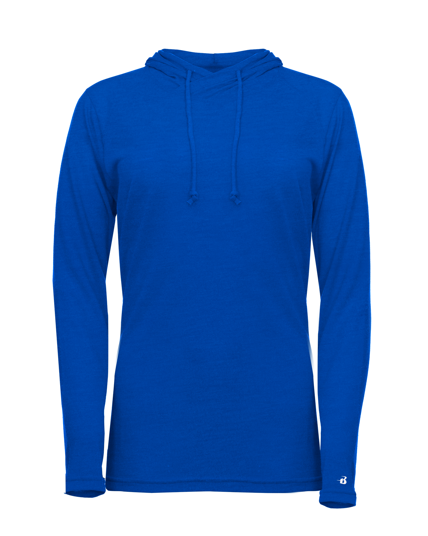 Ladies Triblend Hooded Long Sleeve T