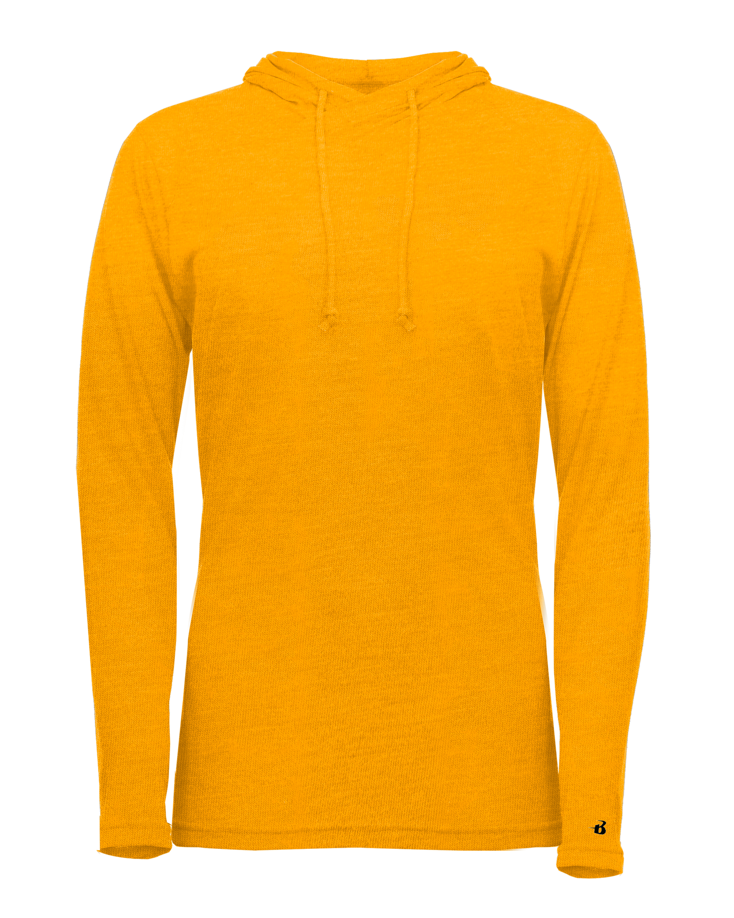 Ladies Triblend Hooded Long Sleeve T