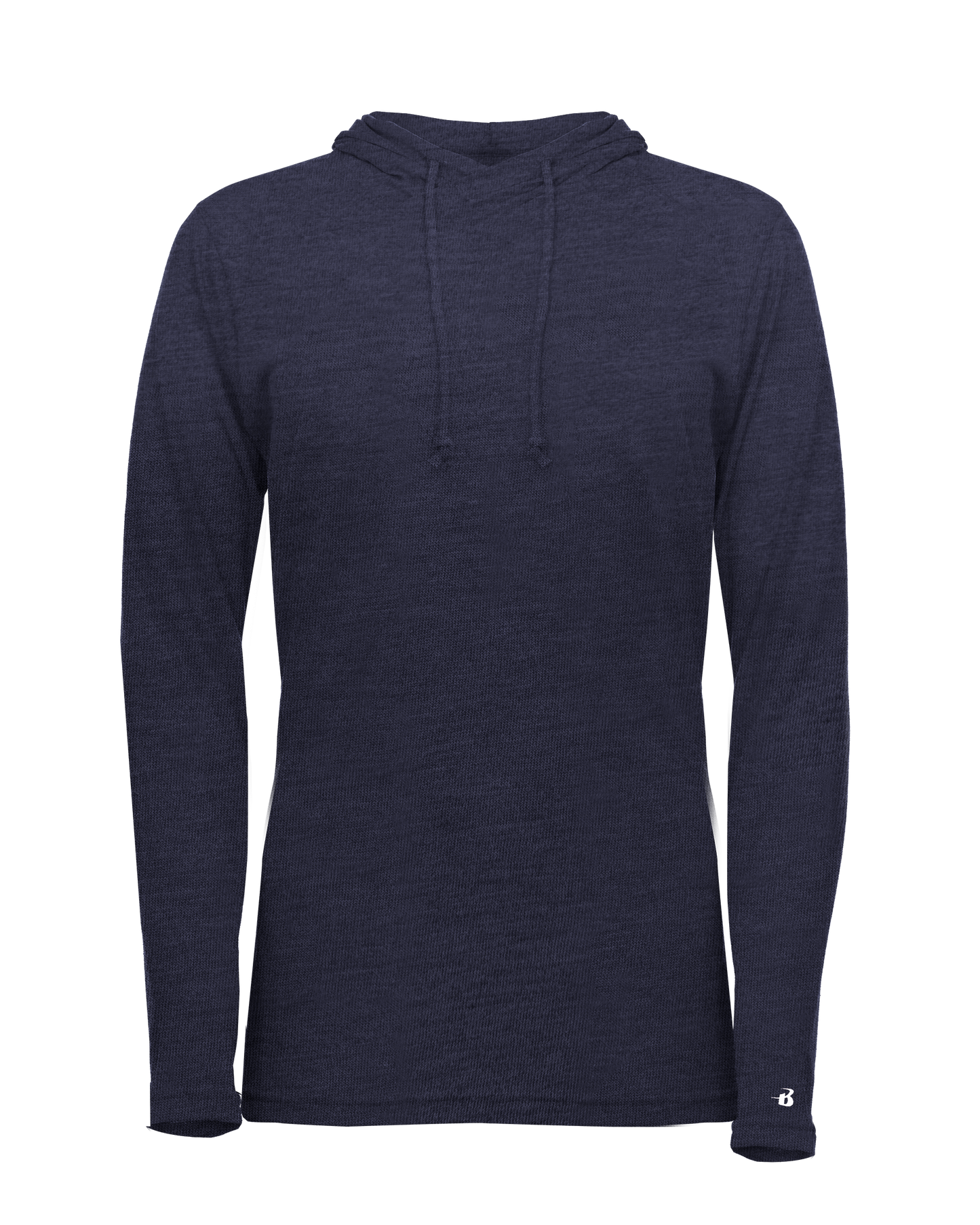 Ladies Triblend Hooded Long Sleeve T