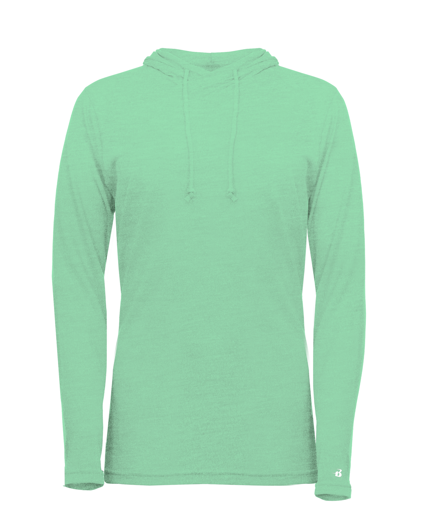 Ladies Triblend Hooded Long Sleeve T