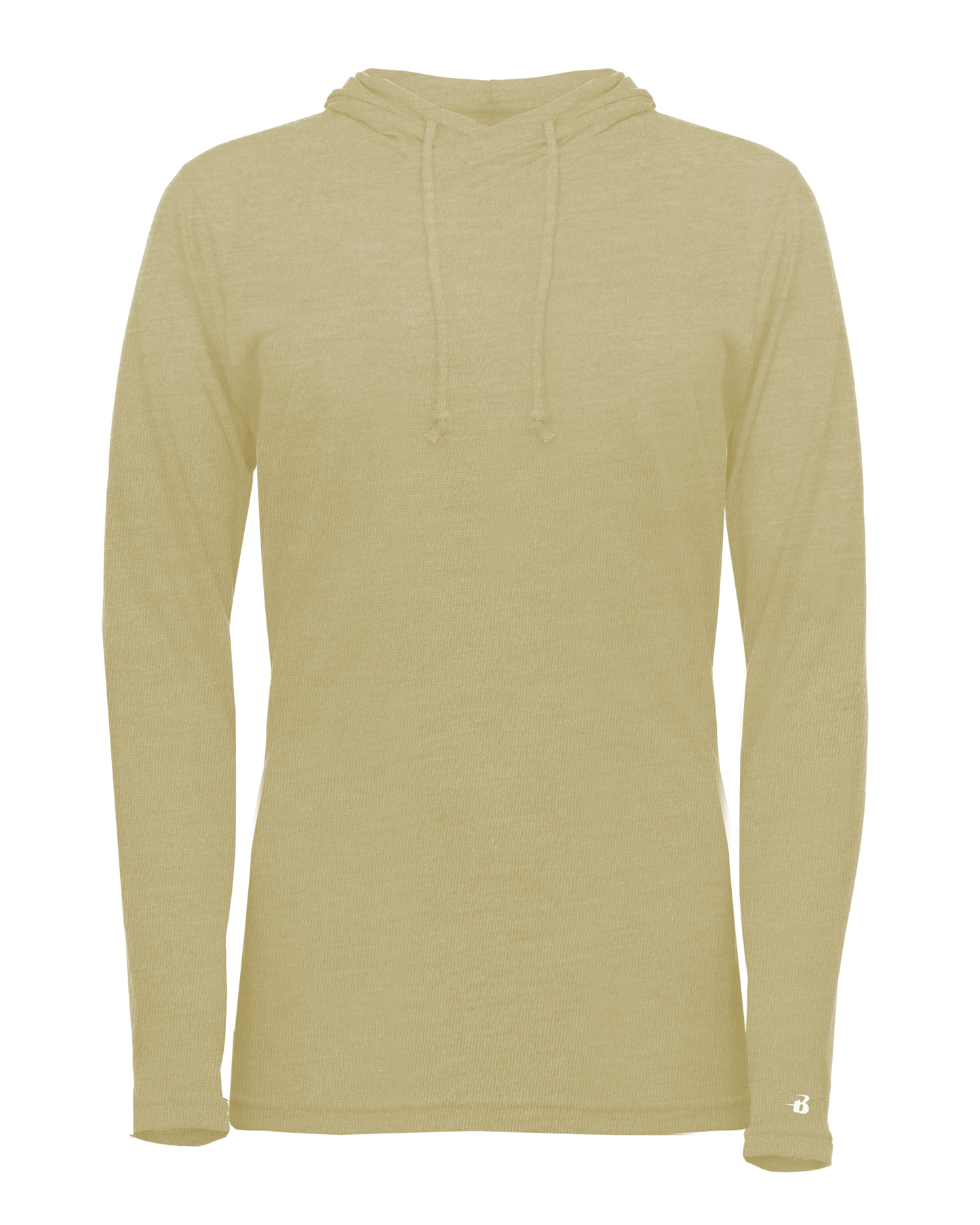 Ladies Triblend Hooded Long Sleeve T