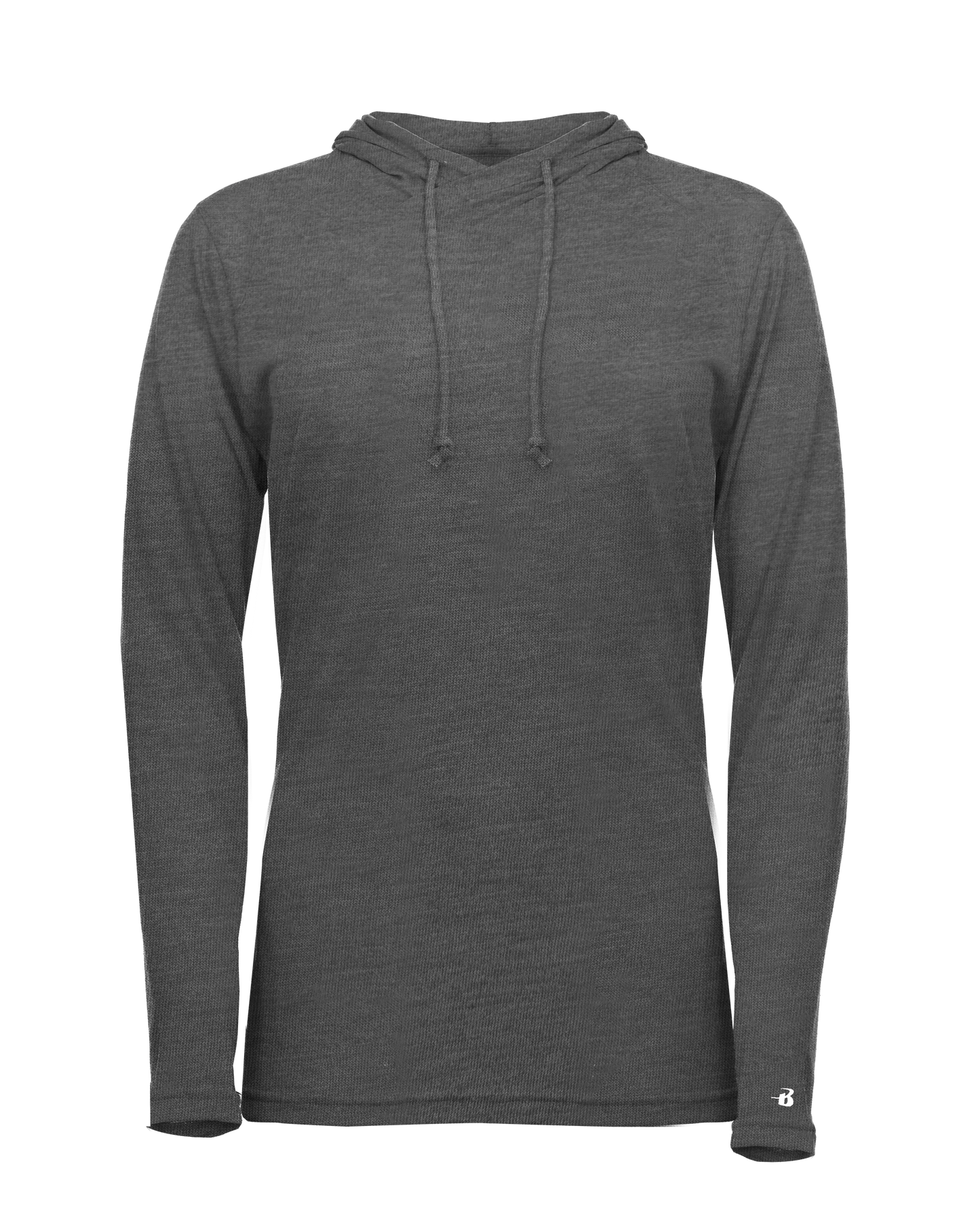 Ladies Triblend Hooded Long Sleeve T