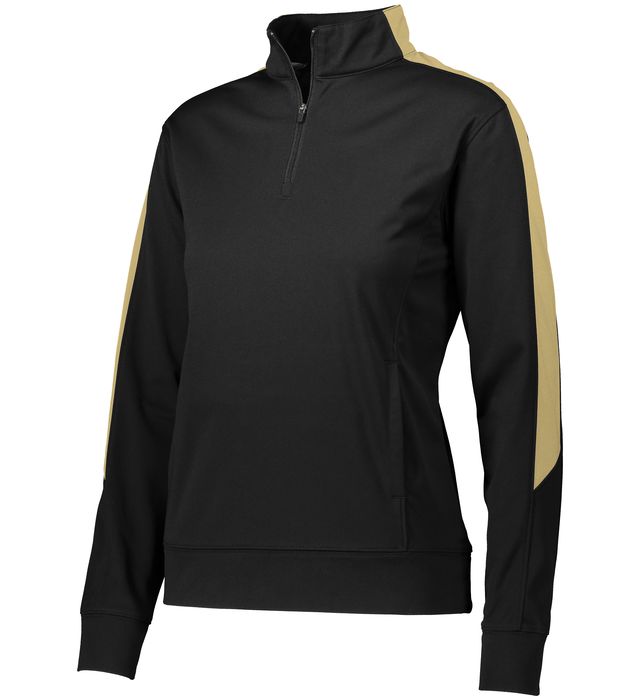 Ladies Medalist Tricot 1/4 Zip Pullover