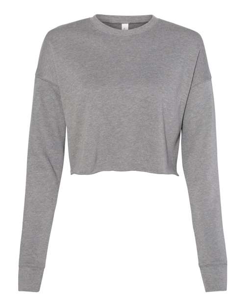 Ladies Cropped Crewneck Sweatshirt