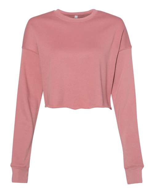 Ladies Cropped Crewneck Sweatshirt