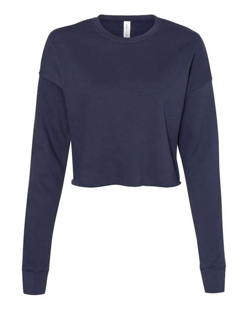 Ladies Cropped Crewneck Sweatshirt