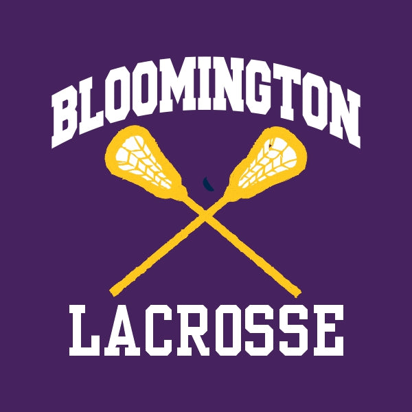 Lacrosse Embroidery Design Template 01