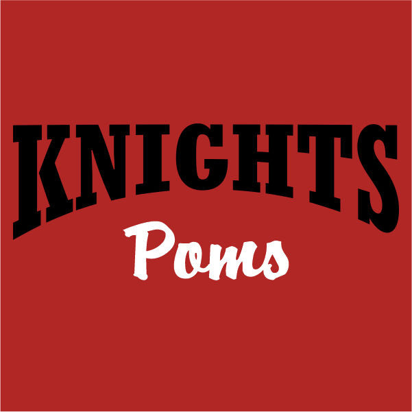 Poms Embroidery Design Template 02