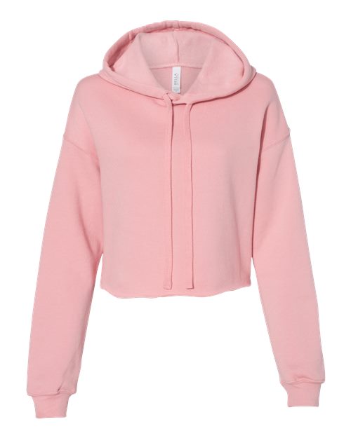 Ladies Cropped Hooded Sweatshirt