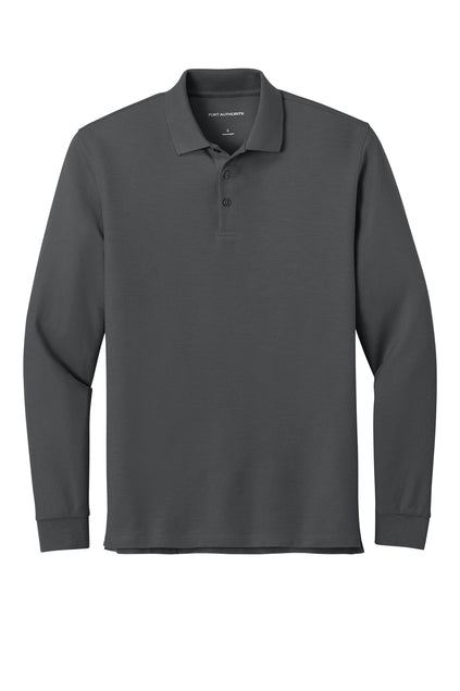 Wearever Signature Pique Long Sleeve Polo Shirt