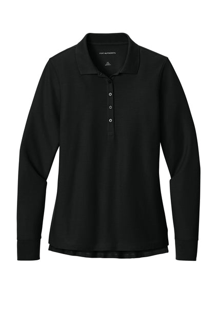 Ladies Wearever Signature Pique Long Sleeve Polo