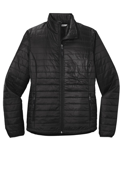 Ladies Packable Puffy Jacket