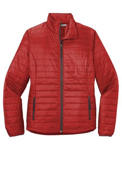 Ladies Packable Puffy Jacket