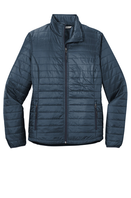 Ladies Packable Puffy Jacket