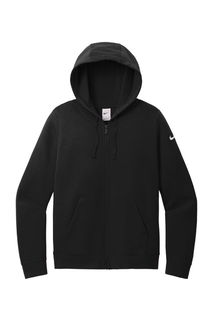 Ladies NIKE Club Fleece Full-Zip Hooded Sweatshirt