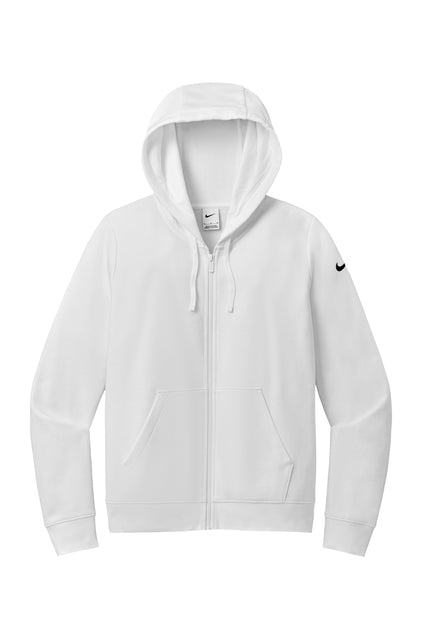 Ladies NIKE Club Fleece Full-Zip Hooded Sweatshirt