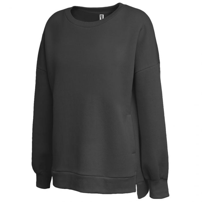 Ladies Droptail Crewneck Sweatshirt