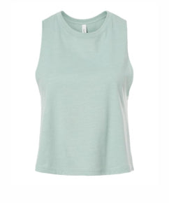 Ladies Racerback Cropped Tank