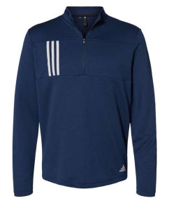 Adidas 3 Sripe 1/4 Zip