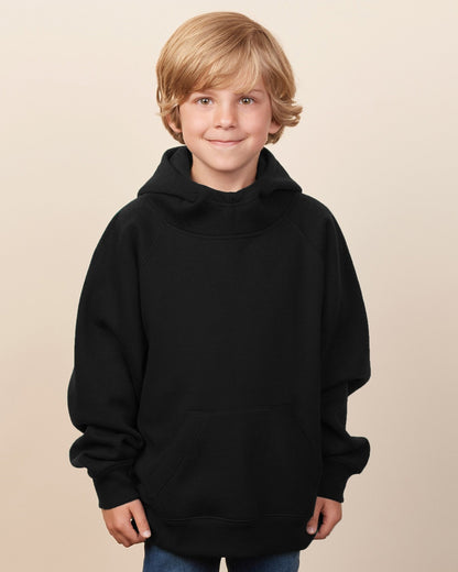 Youth Scuba Neck Hooded Sweatshirt
