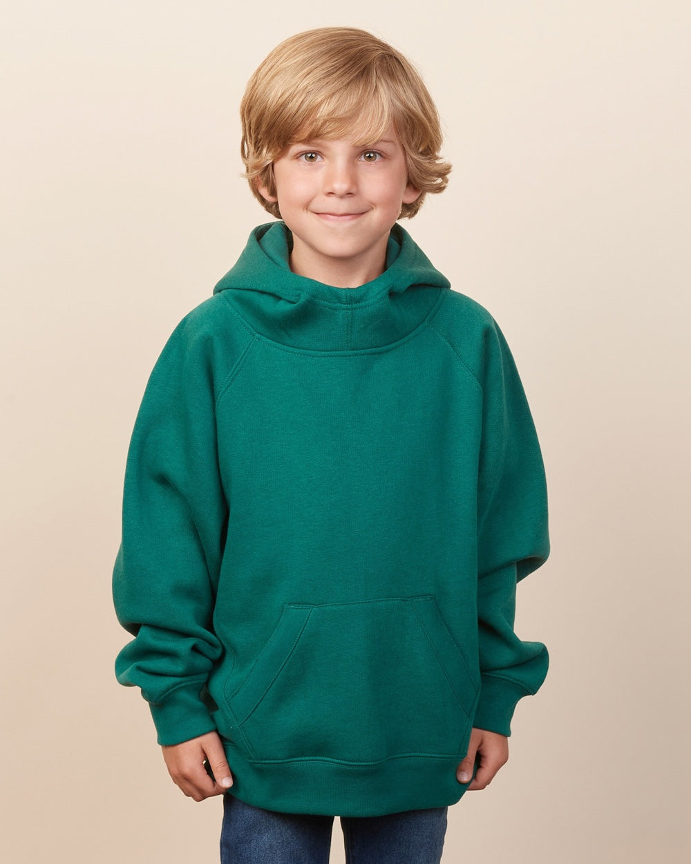 Youth Scuba Neck Hooded Sweatshirt