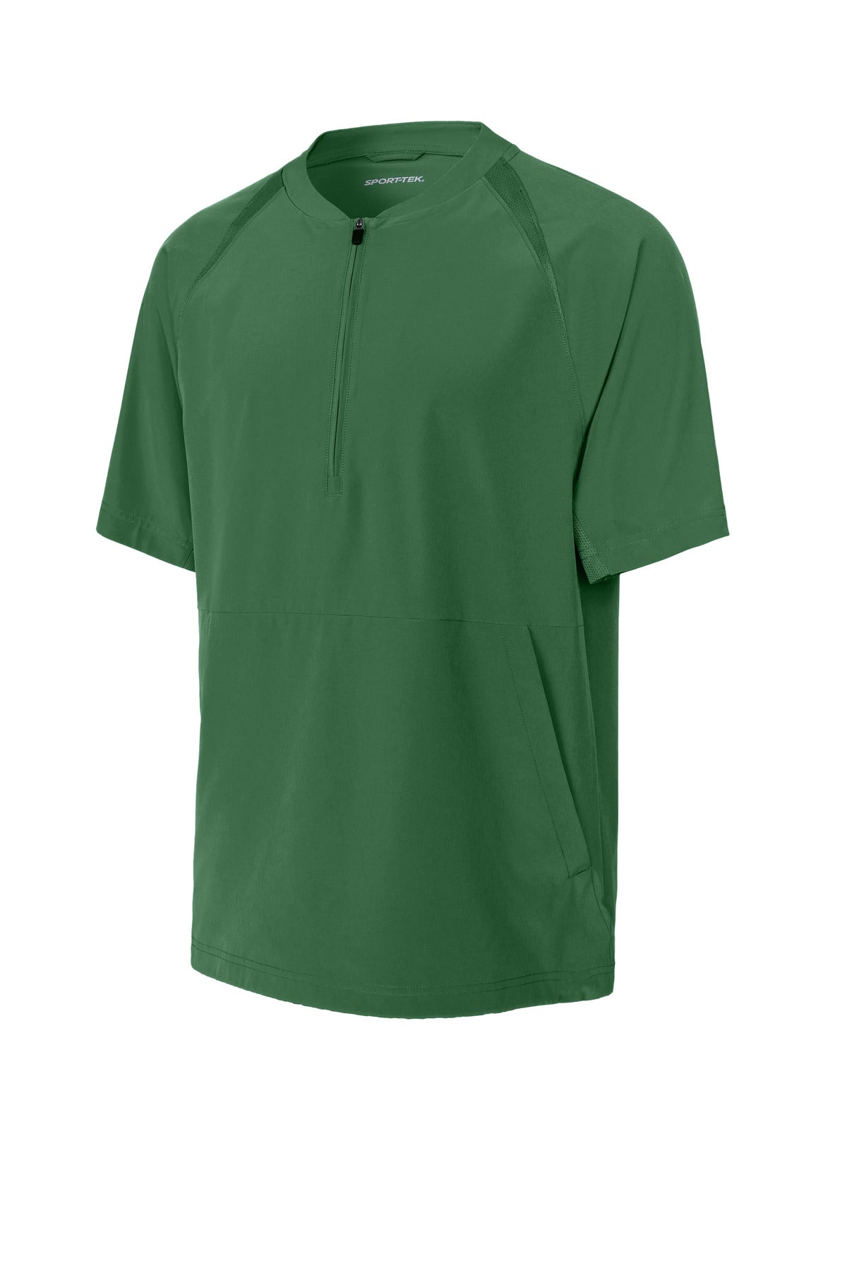 Repeat 1/2-Zip Short Sleeve Jacket