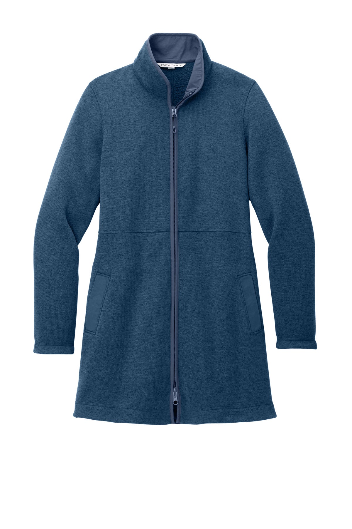 Ladies Arc Sweater Fleece Long Jacket