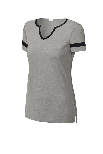 Ladies Halftime Notch Neck Tee