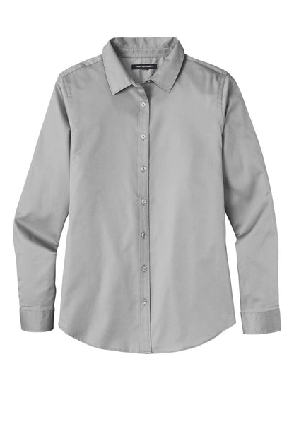 Ladies Long Sleeve SuperPro React Twill
